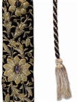 Wallis Simpson, the Duchess of Windsor Owned Luxurious Woven Belt Set With Cabochon Amethysts